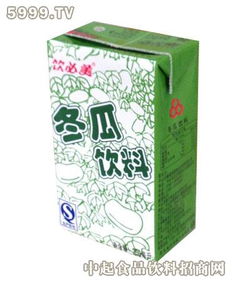 饮必美冬瓜饮料 清新健康，养生新选择